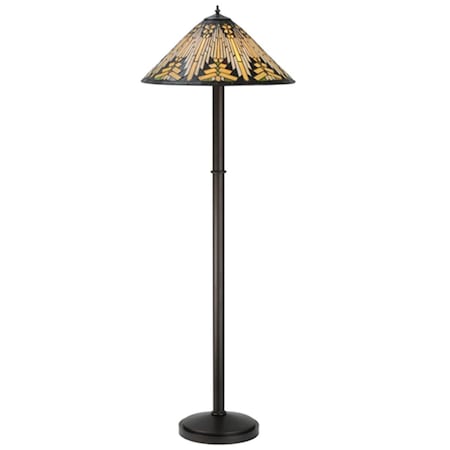 Meyda Tiffany 63 in. H  Floor Lamp 115434