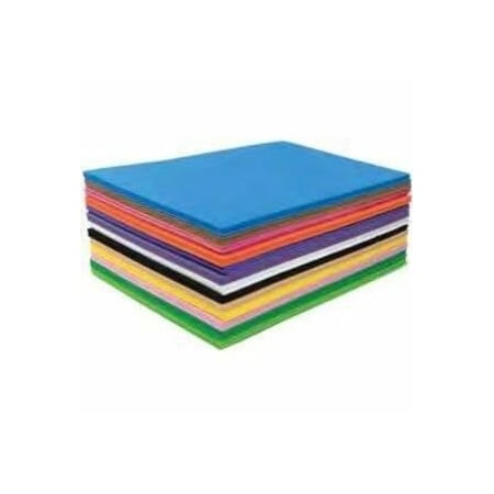 Creativity Street WonderFoam® Sheets, Assorted Colors, 5.5 x 8.5, PK120 PAC4301