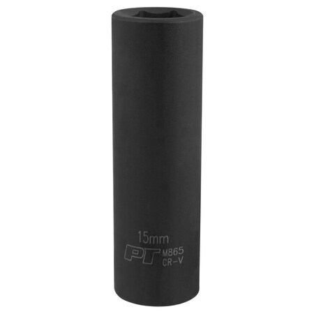 Performance Tool 1/2 In Dr. Deep Impact Socket 15Mm Socket Dp Imp 1, M865 M865