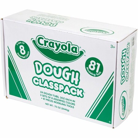 Crayola Dough Modeling Tools Classpack, Assorted, 24PK CYO570172