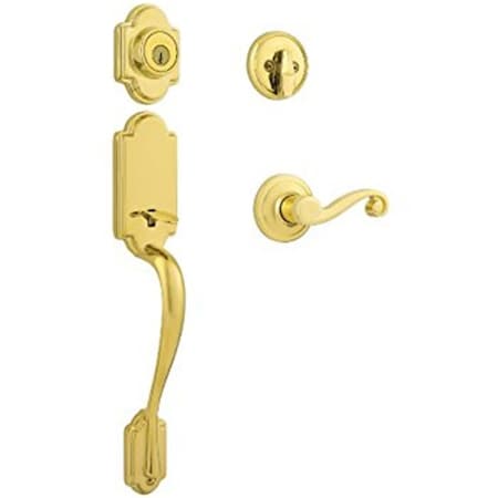 Book Publishing Co Lexington Exterior Active Dual Cylinder Handleset, Lifetime Brass GR3847639