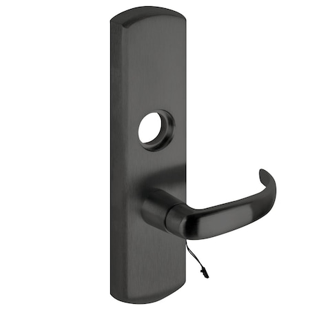 Von Duprin Grade 1 Motorized Lever Trim, Classroom Function, Mortise Prep, 17 Lever with Escutcheon, Black Pai M996L-17-M SPBLK LHR