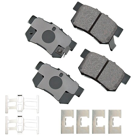 Akebono Street Perf Pad, Asp536B ASP536B