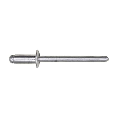 Auveco Aluminum Rivet 5/32in Diameter 1/8 3/16 Grip, 100PK 18728