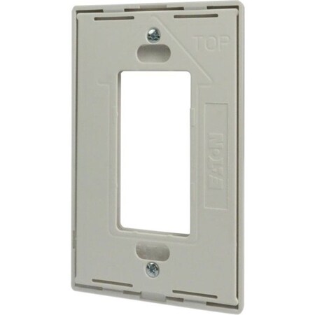 Draper Draper Screwless Switch Cover Plate - White - White, Silver C010.534