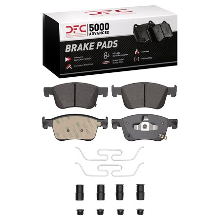 Dfc 5000 Advanced Disc Brake Pad Set,  1551-2115-01
