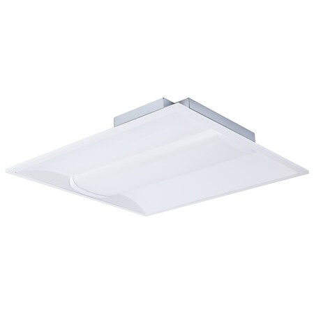 Nuvo 20/30/40 Watt 35K/4K/5K CCT Selectable 2X2 LED Single Basket Troffer 120-277 Volt White Finish 65/1600