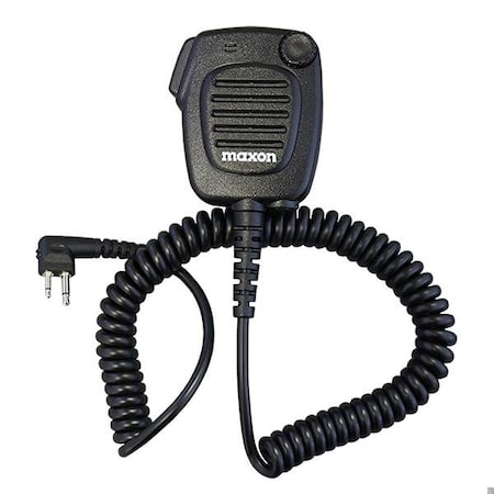 Maxon Heavy Duty Speaker Microphone, Hi/Lo Volume Control, for Two Way Radios TA-855X