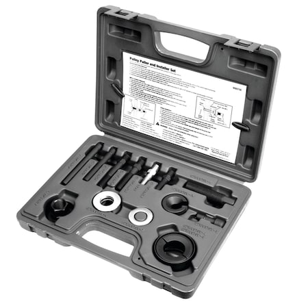 Performance Tool Pulley Puller Installer Set, Alternator Power Steering Tools W89708