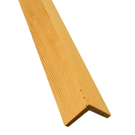 Timberchic Wood, Natural Pine, 48 in L, 1.25 in W, Satin Topcoat 325