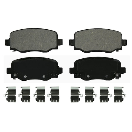 Wagner Brake QuickStop Rear Disc Brake Pad Set Ceramic, ZD1734