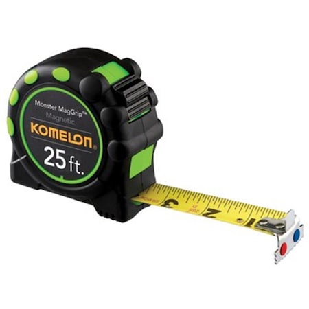 Komelon 1 in. X 16 in. Mag Grip Pro Measuring Tape 416-7116
