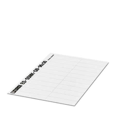 Phoenix Contact ES-SSMK-GB 96X30 Insert strip Sheet 5032455