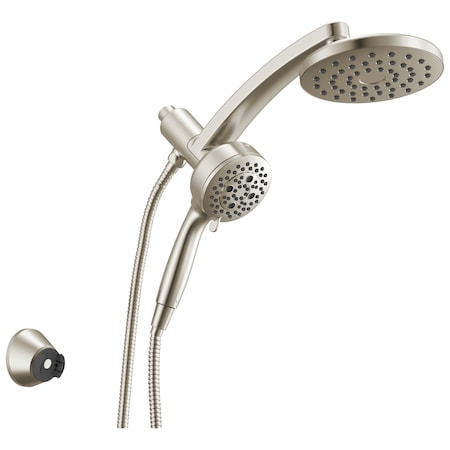 Delta Universal Showering Components Pivotpro 3-In-1 Combination Shower In Lumicoat Stainless 58600-SS-PR