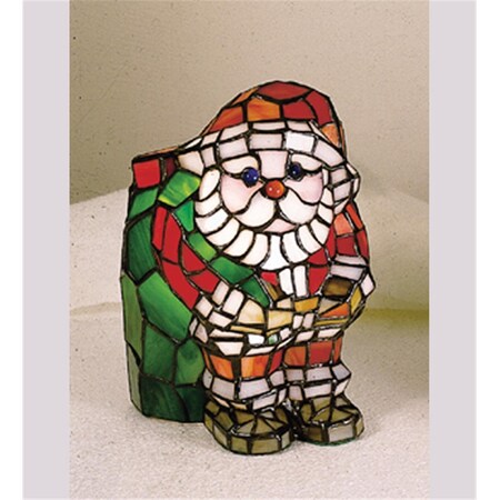 Meyda 9 Inch H X 6 Inch W X 7 Inch D  Santa Accent Lamp 17241