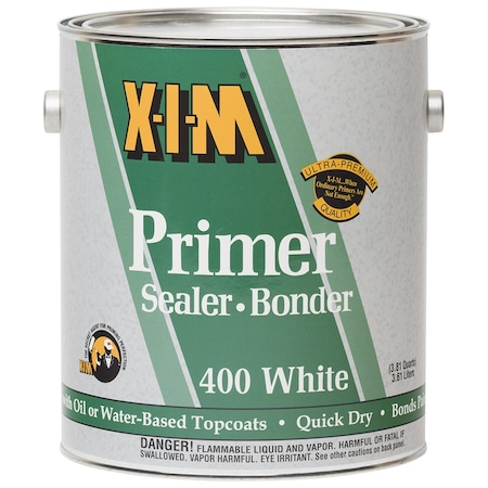 Xim 400 White 1 Gal XIM White 400 White Solvent-Based Primer Bonder/Sealer 11021
