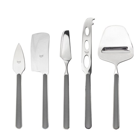 Mepra Fantasia Cheese Knives - 5 Pieces - Vicuna 10I64405
