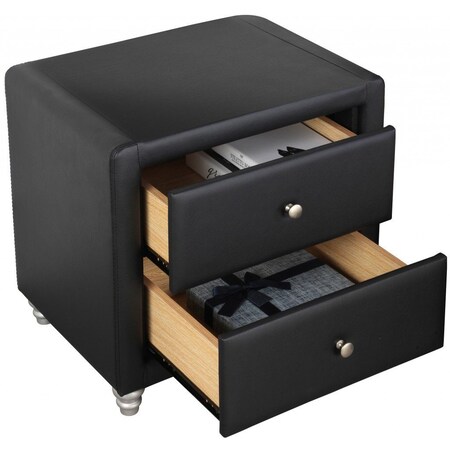 Homeroots 20" Wood Nightstand 396980