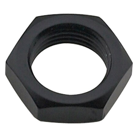 Geared2Golf 492406-BL -6 AN Bulkhead Nut - Black GE1596850