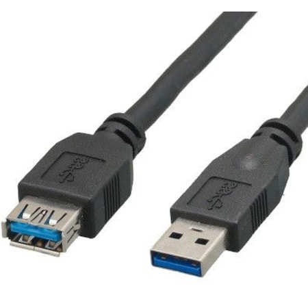 Sanoxy 15ft USB 3.0 SuperSpeed A Male to A Female Extension Cable, Black SNX-CBL-LDR-U3101-1215