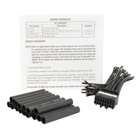 Motorcraft Seat Memory Module Connector,  WPT242