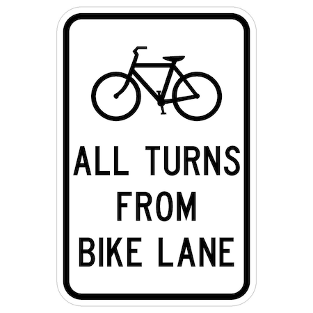 Sign Solutions Usa Traffic Sign, 12 in Width, Aluminum Sign, Vertical Rectangle DUS06DWT1218R9-23