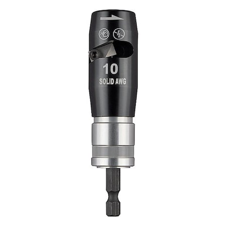 Milwaukee Tool Wire Stripper, 7/8 in 48-32-6402