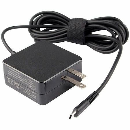 Axiom Power Adapter - 65 W - 120 V AC, 230 V AC Input - Black - 1 USBCAC65W-AX