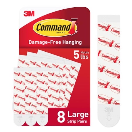 3M 3M Command Large Foam Refill Strips 3.65 in. L 8 pk 17023-8ESF