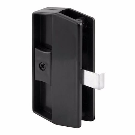 Prime-Line Prime-Line Zinc-Plated Black Plastic Sliding Screen Door Latch 1 pk A 180