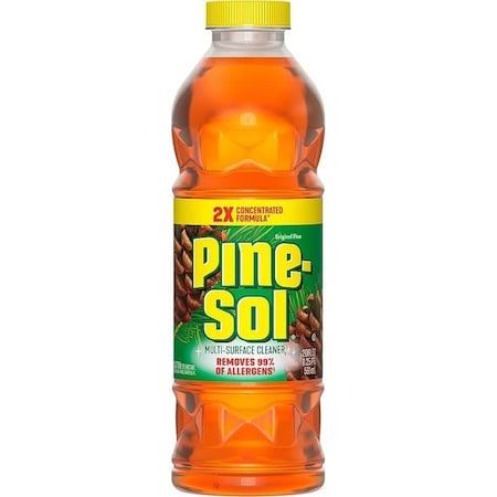 Pine-Sol Multi-Surface Cleaner and Disinfectant, 20 oz, Bottle, Liquid, Original Pine 10041294601495