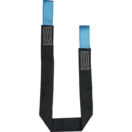 Ironwear 12 ft Anchor Strap w/ Polyester Sheath and Dual Web Loops 2712