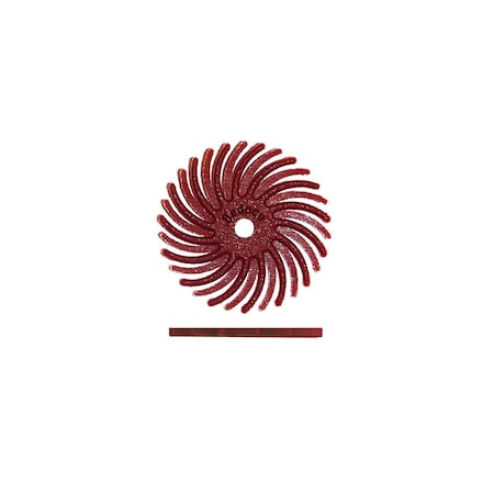 Dedeco SUNBURST 9/16'' TC DISCS RED 220 GRIT (A/O), 48PK 3746