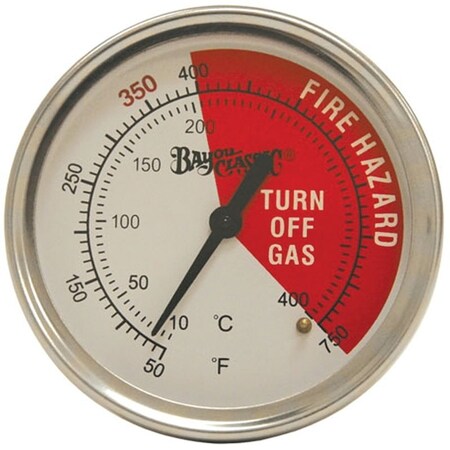 Barbour International Thermometer Fryer Ss Bayou 5070