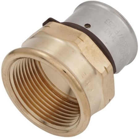 Viega PureFlow Press adapter P 1.25 FPT 1.25 bronze 91570