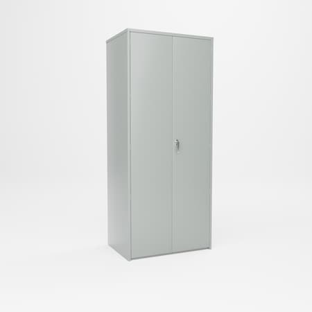 Pucel Heavy Duty Storage Cabinet, 36 in W x 84 in H x 24 in D, Light Blue HDSC-3684-24-4