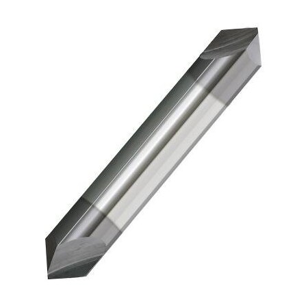 Monster Tool 2 Flute Double End Chamfer Mill, 1/4in diameter, 90 Deg included angle, AlTiN Finish 209-292250B