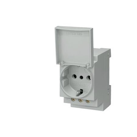 Siemens Socket outlet 16 A with cover, without approval according to DIN VDE 0620 and CEI 5TE6802