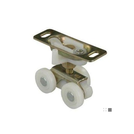 Jr Products SLIDING DOOR HANGER PLATE 20555