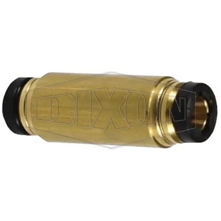 Dixon Legris by Push-In Union, 3/16 in Nominal, Tube, 250 psi Pressure, Brass, Domestic 31065500DOT