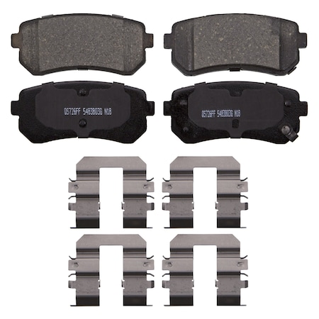 Wagner Brake QuickStop Rear Disc Brake Pad Set Ceramic,  ZD1856