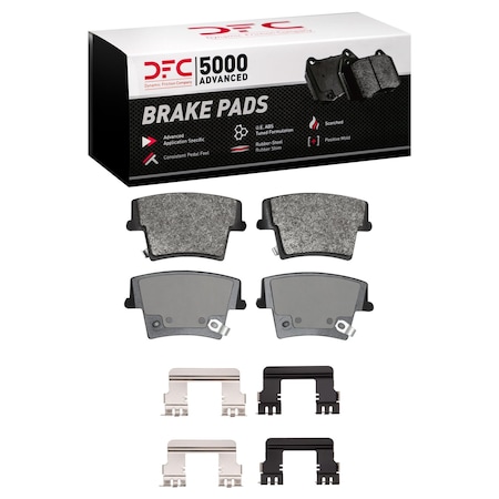 Dfc 5000 Advanced, Disc Brake Pad Set,  1551-1057-12