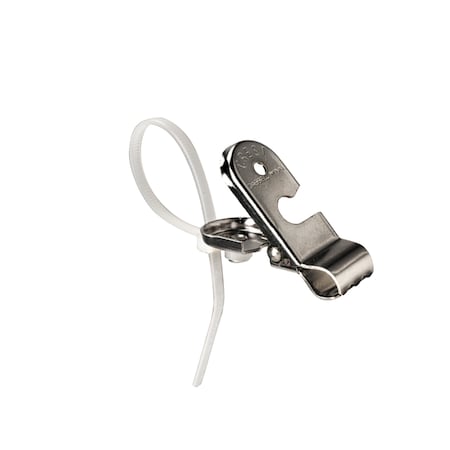 Crest Healthcare Rounded Security Clip, With Zip Strip, Pack/10 115124