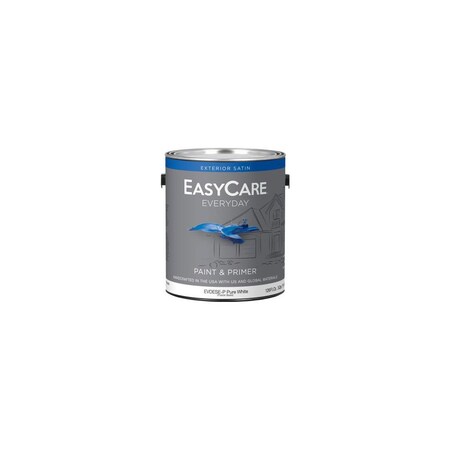 True Value Everyday Exterior Latex Paint, Satin, Pastel Base, 5 Gallon EVDESEP-5G