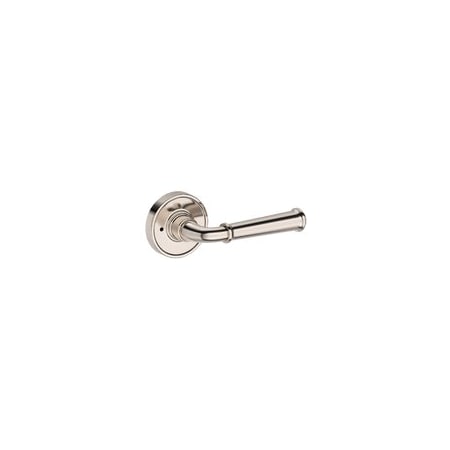 Baldwin Residential Door Levers Privacy Right Hand Lifetime Bright Nickel PVDUNRRR055