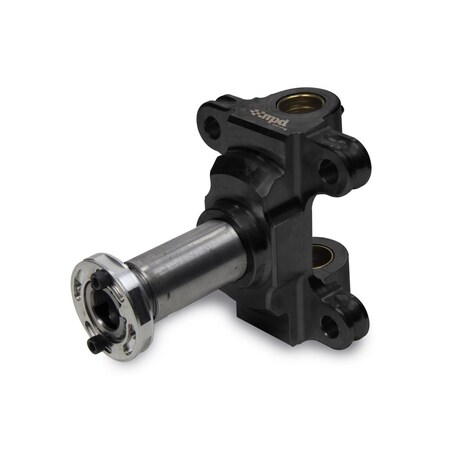 Backseat Midget Billet Spindle with Steel Shaft, Black BA1823317