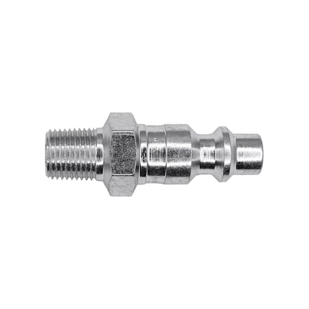 Auveco Air System Connector Ms Series 1/8in Male Npt, 5PK 16071