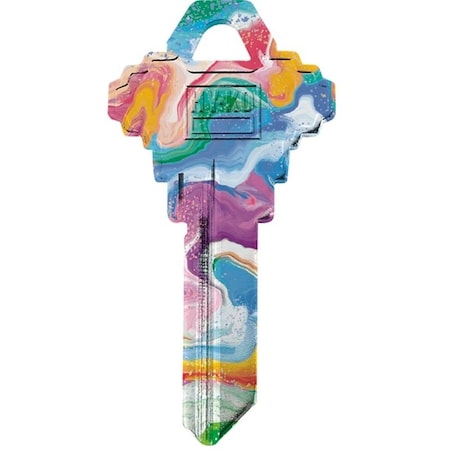 Hy-Ko SC1-21 KEYBLANK SWIRLS 16010SC1-21