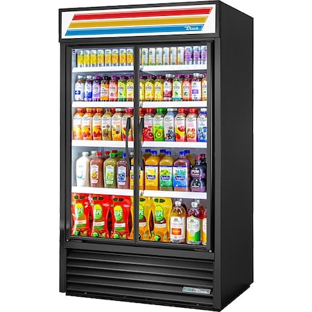 True Refrigeration RefrigeratedMerchandiser, Black, 78-5/8inH TVM-48-HC~VM01