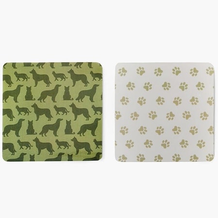 Nashville Wraps Pet Silhouette Cookie Backer Cards, 4.375x4.375, 25PK GCBPS44